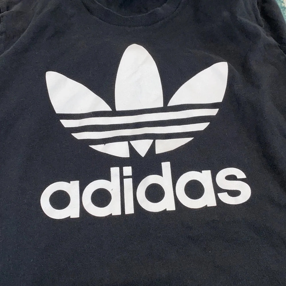 Adidas size large T-shirt black - Picture 5 of 7